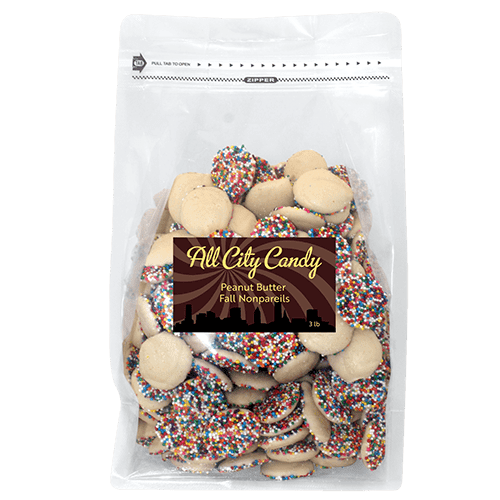 Peanut Butter Rainbow Nonpareils - Bulk Bags