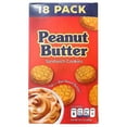 Peanut Butter Sandwich Cookies 18 Pack Each Box for Home Kitchen Office