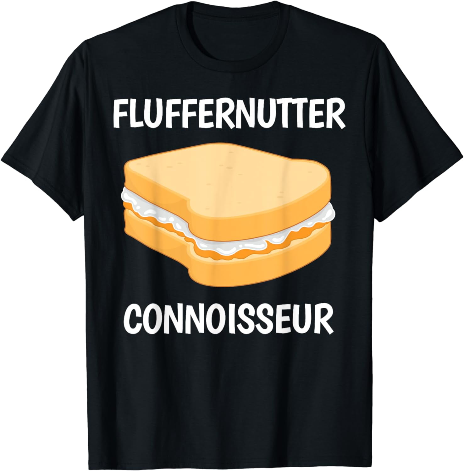 Peanut Butter Sandwich Fluffernutter Connoisseur TShirt