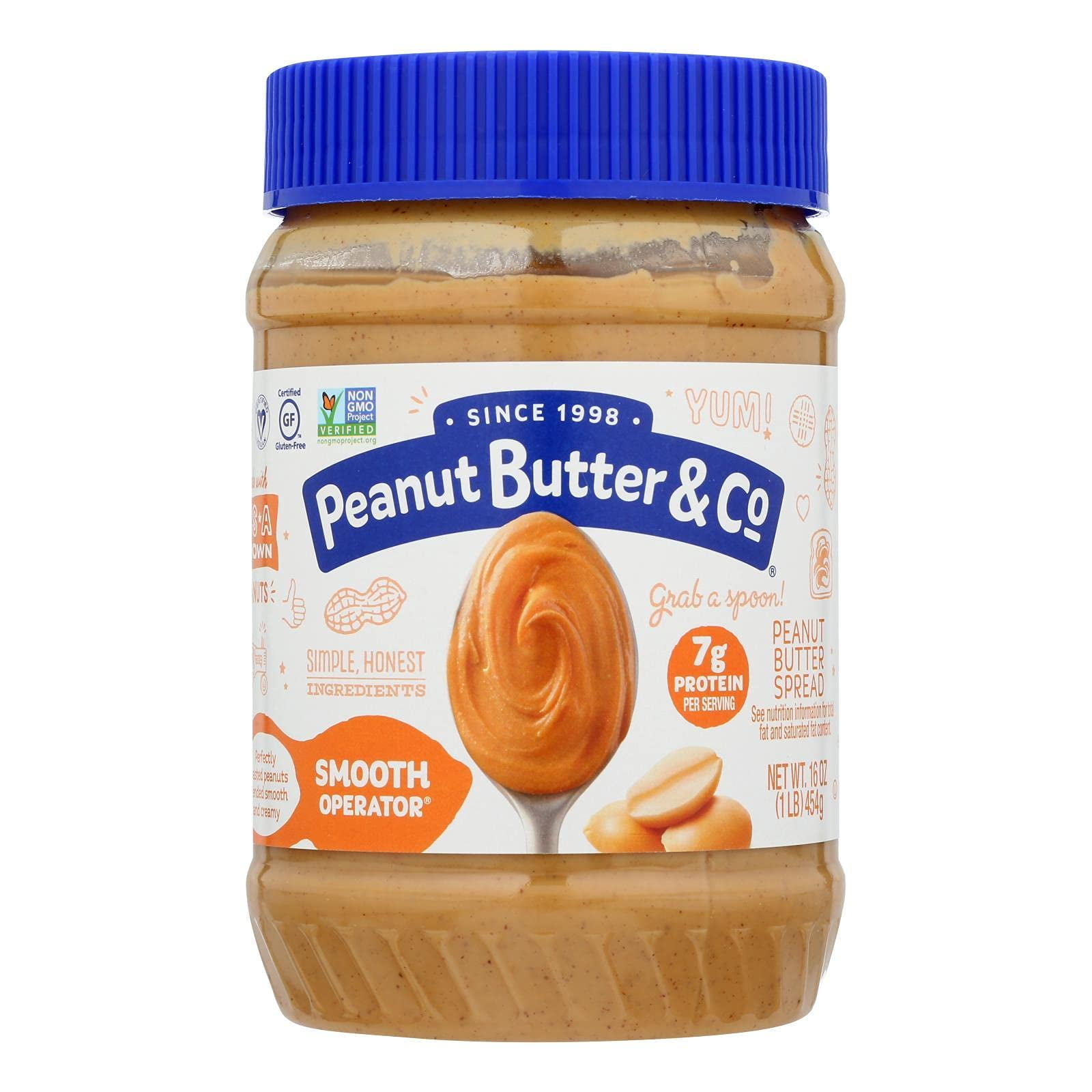 Peanut Butter - Smooth Operator, 16 Ounce - 6 per case.6