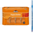 thumbnail image 1 of Peanut Butter on Cheese Sandwich Crackers Single Serve 8 Count 1.38 oz, 1 of 1
