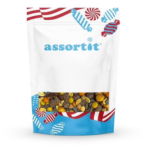 Peanut Buttery Chocolate Trail Mix - 2 lb (32 oz) Bulk Resealable Pouch- Healthy Snack for Nut Lovers