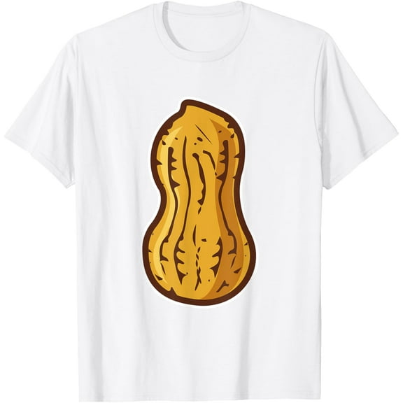 Peanut Graphic Tee, Nut Shirt, Peanut T-Shirt T-ShirtMen's and women's pure cotton short-sleeved shirts