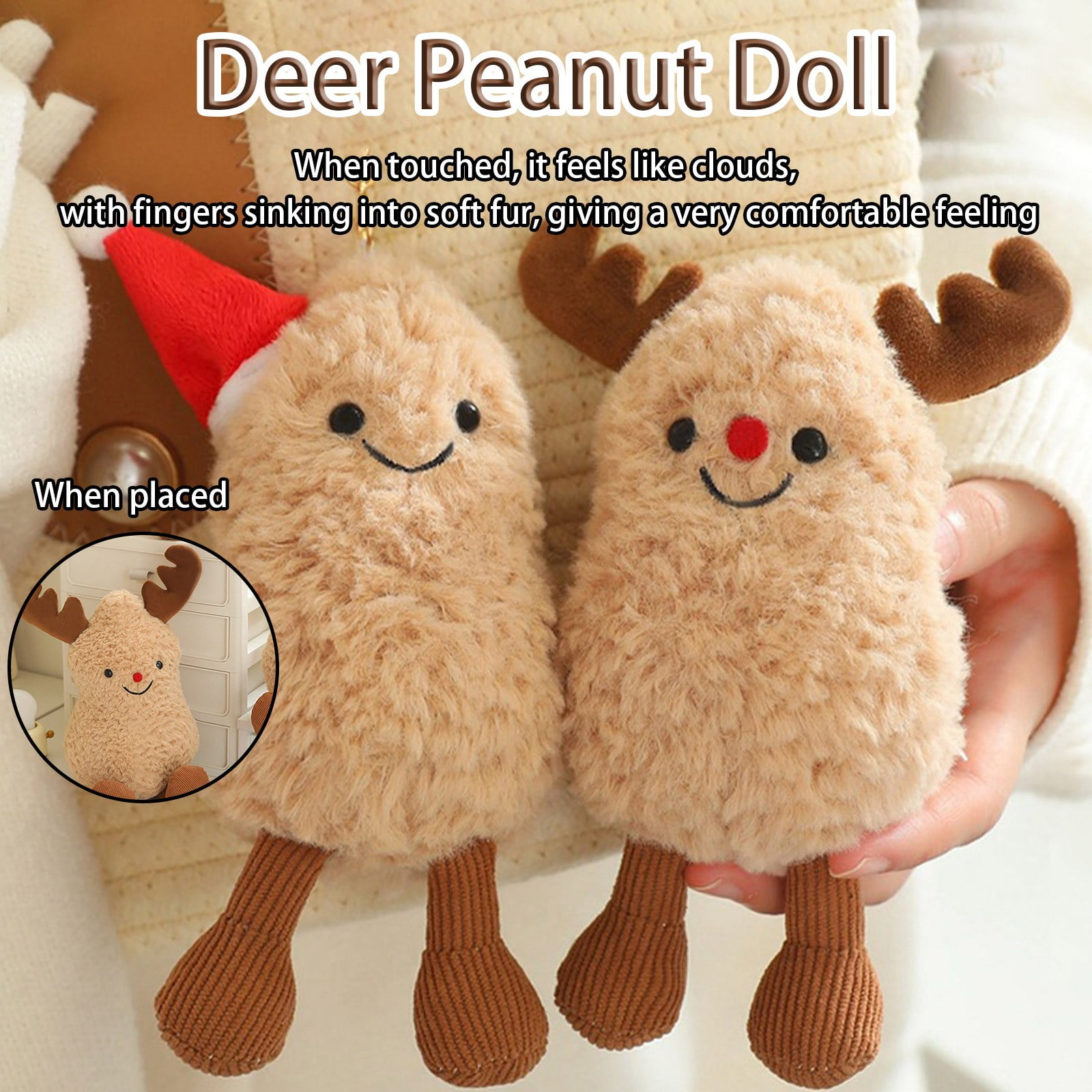 Peanut Jellycat Various Styles Plush Amuseable Peanut Plush Toy Soft ...