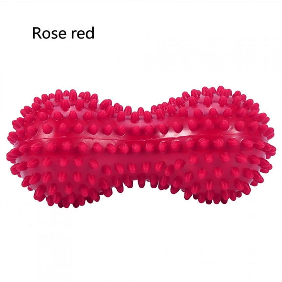 Peanut Massage , 6Colors Spiky Massage Fitness Exercise Mobility Peanut Pain Muscle Steess Relief, Mobility Massage Perfect For Trigger Point Reflexology