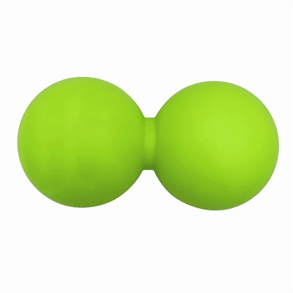 Peanut Massage Ball, Double TPR Rolling Massage Tool for Neck, Back, Legs, Feet, Yoga and Fitness