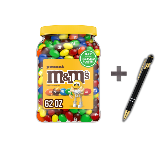 Peanut Milk Chocolate Candy, 62 oz