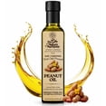 thumbnail image 1 of Peanut Oil for Cooking | Raw First Cold Pressed | Single Press Below 30C | Unrefined | Made in USA, 1 of 9