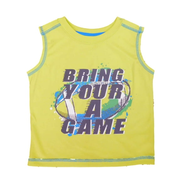 Peanut & Ollie Infant & Toddler Boys Bring Your A Game Football Tank Top 18m