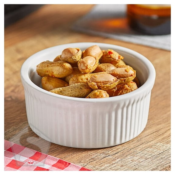 Peanut Patch Hot and Spicy Boiled Peanuts 25 oz. Can - 12/Case