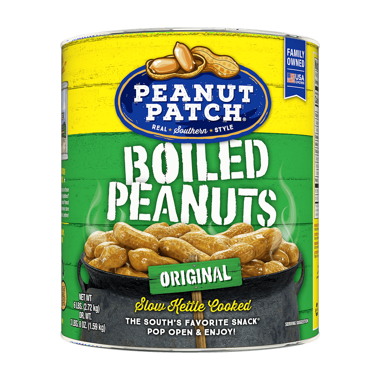 Peanut Patch Original Boiled Peanuts 96 oz Walmart