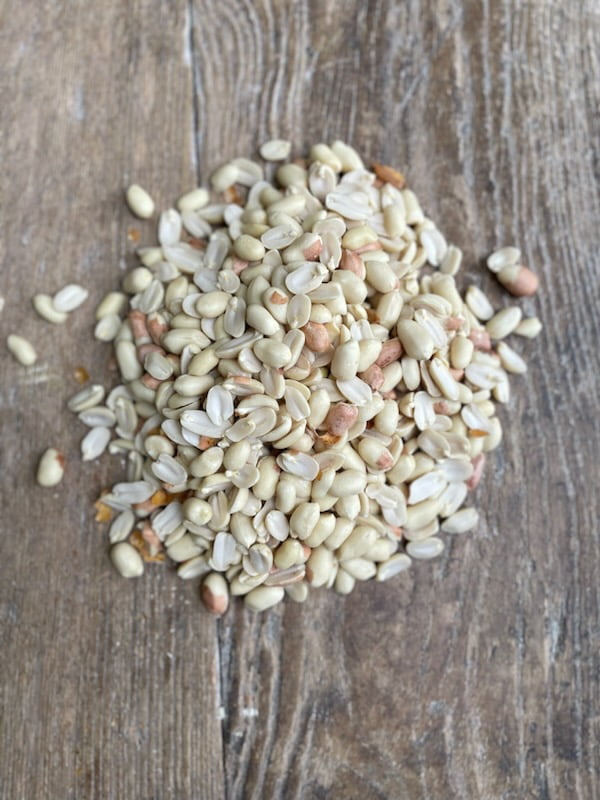 Peanut Splits & Wholes, 45lb, Perfect for Squirrels, Birds, Deer, and