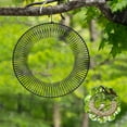 thumbnail image 1 of Peanut Wreath Bird Feeder, Rust & Waterproof, Solid Steel Durable Whole Peanut Wild Bird Feeder with Hanging Hook, Outdoor, Green, 11 x 15.4 inch, 1 of 6