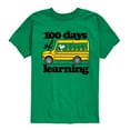 thumbnail image 1 of Peanuts - 100 Days Of Learning - Toddler & Youth Short Sleeve Graphic T-Shirt, 1 of 6