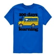 thumbnail image 1 of Peanuts - 100 Days Of Learning - Toddler & Youth Short Sleeve Graphic T-Shirt, 1 of 6