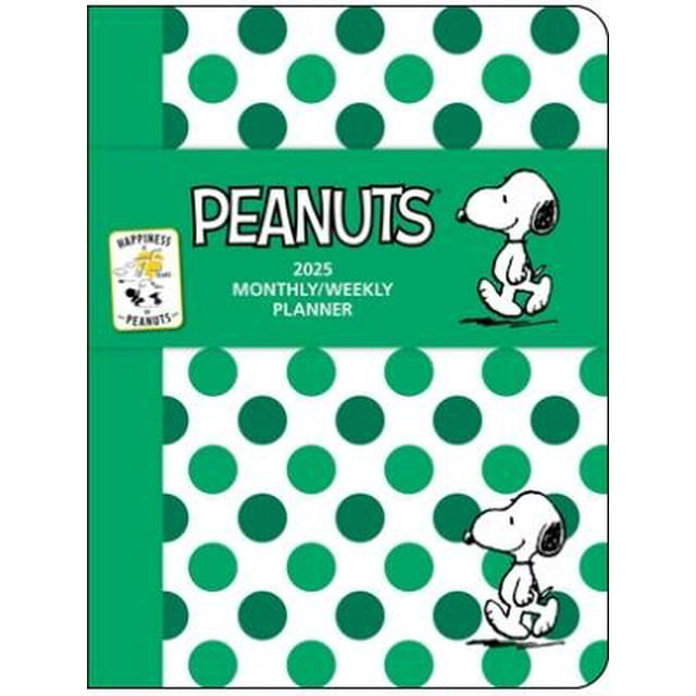 Peanuts 12Month 2025 Weekly/Monthly Planner Calendar