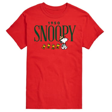 Peanuts - Best of Snoopy And Woodstock - Men's Short Sleeve Graphic T ...