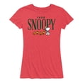 thumbnail image 1 of Peanuts - 1950's Camper Snoopy Women's Short Sleeve Graphic T-Shirt, 1 of 6