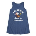 thumbnail image 1 of Peanuts - 1st Grade Is Out Of This World - Toddler and Youth Girls A-line Dress, 1 of 6