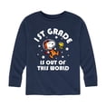 thumbnail image 1 of Peanuts - 1st Grade is Out of This World - Toddler And Youth Long Sleeve Graphic T-Shirt, 1 of 6