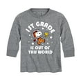 thumbnail image 1 of Peanuts - 1st Grade is Out of This World - Toddler And Youth Long Sleeve Graphic T-Shirt, 1 of 6