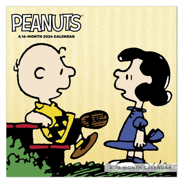 Peanuts 2024 Mini Monthly Wall Calendar 7 x 7 Wall Calendars