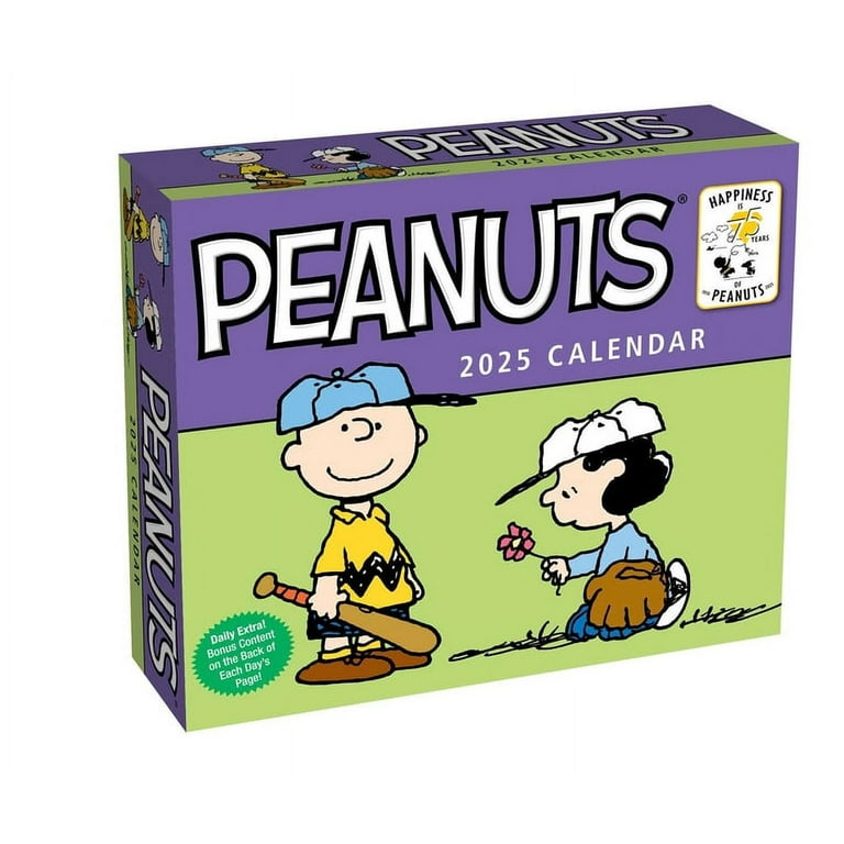 Peanuts 2025 Day To Day Calendar