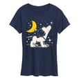 thumbnail image 1 of Peanuts - 50s Snoopy Stars - Women's Short Sleeve Graphic T-Shirt, 1 of 6