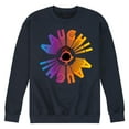 thumbnail image 1 of Peanuts - 70's Retro Snoopy Men's Long Sleeve Fleece Crewneck Sweatshirts, 1 of 6