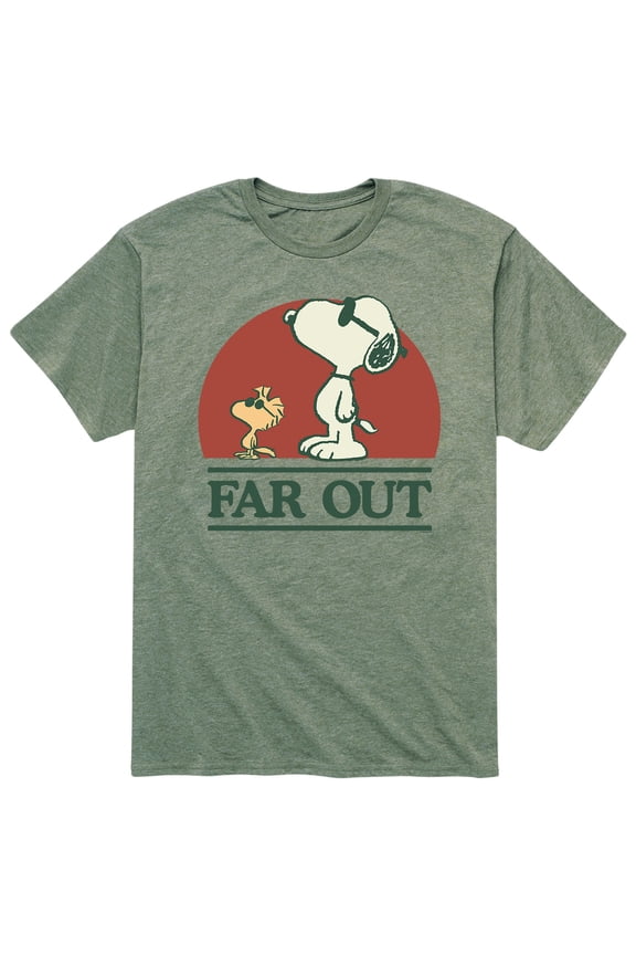 - 70's Retro Snoopy Men's Short Sleeve Graphic T-Shirts