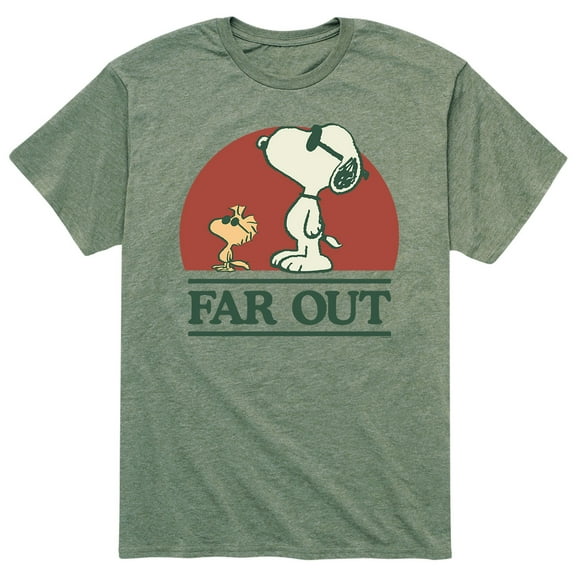 Peanuts - 70's Retro Snoopy Men's Short Sleeve Graphic T-Shirts