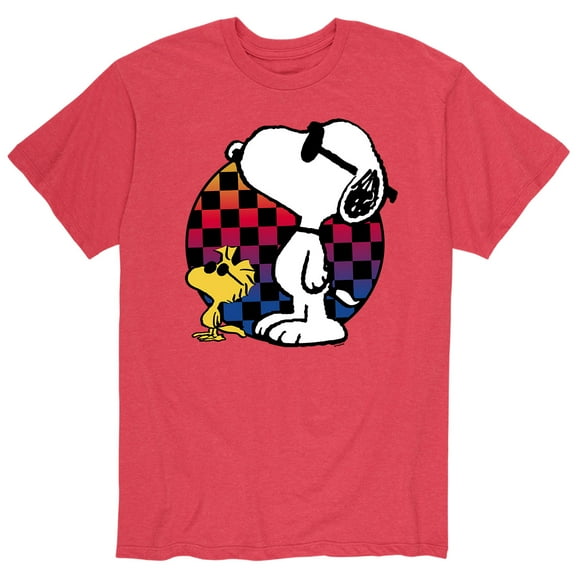 Peanuts - 70's Retro Snoopy Men's Short Sleeve Graphic T-Shirts