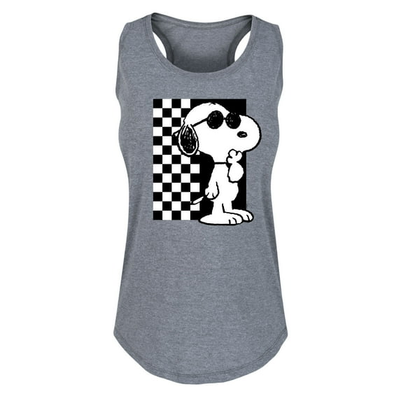 Peanuts - 70s Snoopy - Women's Racerback Tank Top