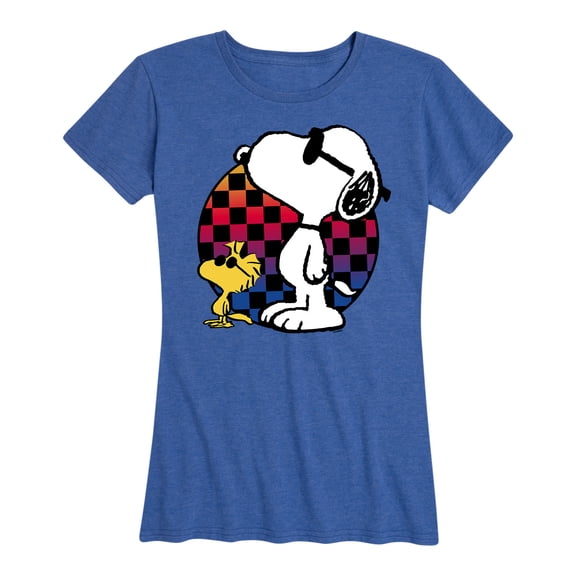 Peanuts - 70s Snoopy - Women's Short Sleeve Graphic T-Shirts