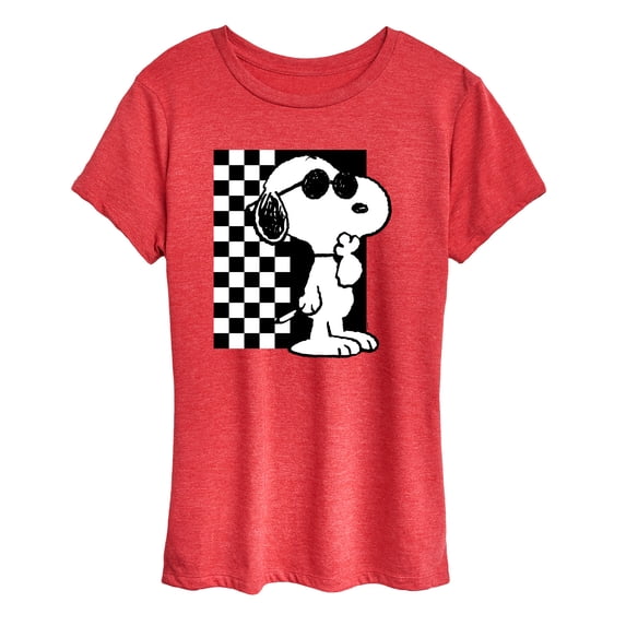 Peanuts - 70s Snoopy - Women's Short Sleeve Graphic T-Shirts