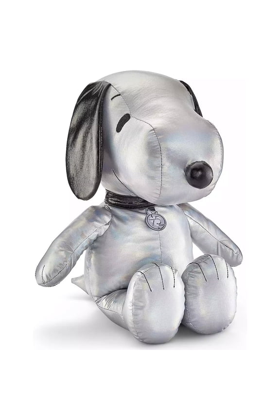 Kohls Cares Peanuts 75th Anniversary Snoopy Plush (Metallic) 11" Stuffed Animal