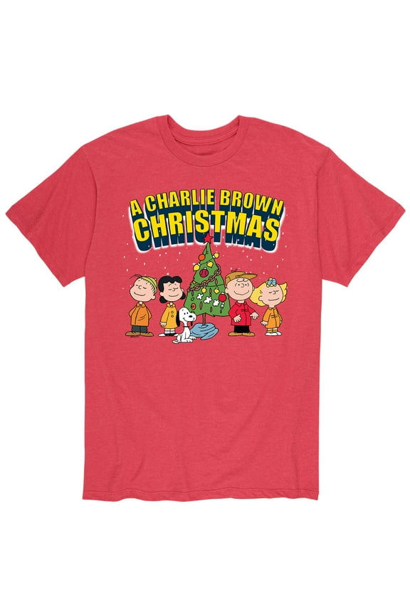 - A Charlie Brown Christmas - Men's Short Sleeve Graphic T-Shirt