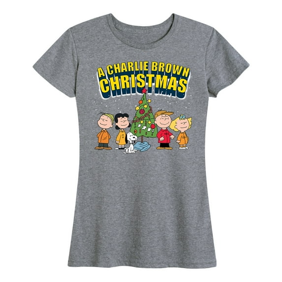 Peanuts - A Charlie Brown Christmas - Women's Short Sleeve Graphic T-Shirt
