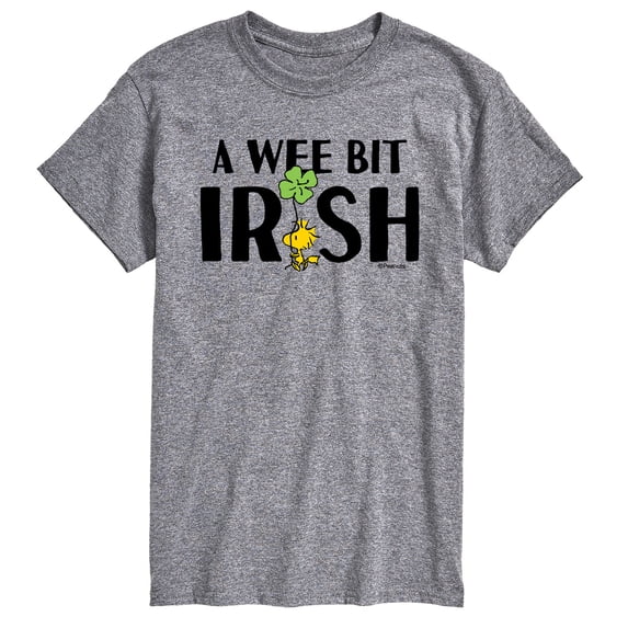 Peanuts - A Wee Bit Irish - Men's Short Sleeve Graphic T-Shirt