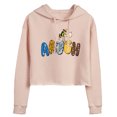 thumbnail image 1 of Peanuts - Aaugh Pattern Charlie Brown - Juniors Cropped Pullover Hoodie, 1 of 6