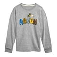 thumbnail image 1 of Peanuts - Aaugh Pattern Charlie Brown - Toddler And Youth Long Sleeve Graphic T-Shirt, 1 of 6