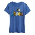 thumbnail image 1 of Peanuts - Aaugh Pattern Charlie Brown - Women's Short Sleeve Graphic T-Shirt, 1 of 6