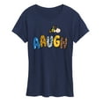 thumbnail image 1 of Peanuts - Aaugh Pattern Charlie Brown - Women's Short Sleeve Graphic T-Shirt, 1 of 6