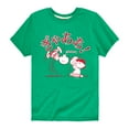 thumbnail image 1 of Peanuts - Aaugh - Toddler And Youth Short Sleeve Graphic T-Shirt, 1 of 6
