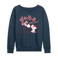 thumbnail image 1 of Peanuts - Aaugh - Women's Lightweight French Terry Long Sleeve Shirt, 1 of 6