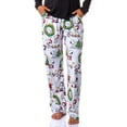 thumbnail image 1 of Peanuts Adult Christmas Holiday Charlie Brown Snoopy Santa Woodstock Lounge Sleep Pajama Pants For Men Women, 1 of 6