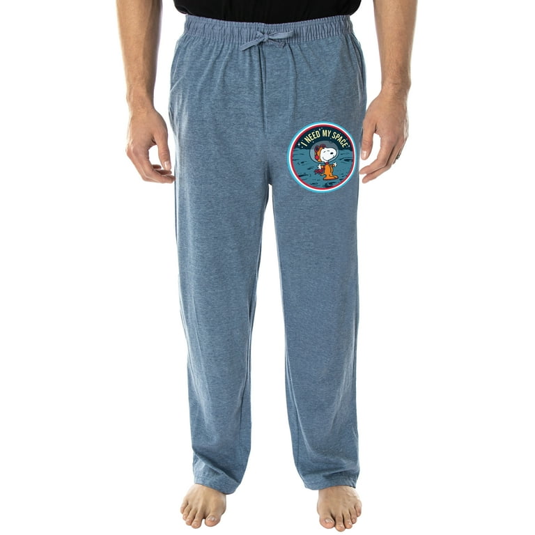 Peanuts Adult Snoopy In Space Character Loungewear Sleep Pajama Pants Walmart