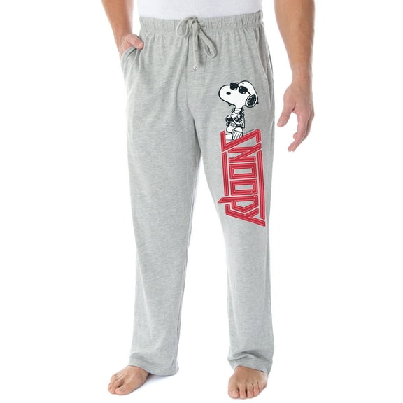 Peanuts Adult Snoopy Joe Cool Character Loungewear Sleep Pajama Pants