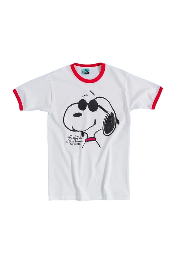 Adult Snoopy Ringer T-Shirt
