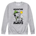 thumbnail image 1 of Peanuts - Adventure Awaits - Men's Crew Neck Fleece Pullover, 1 of 5